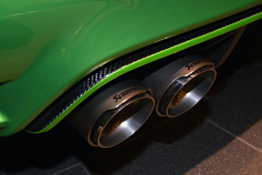  BMW M4 Coupe Java Green by Abu Dhabi Motors 2015 года  (фото 28 из 34)